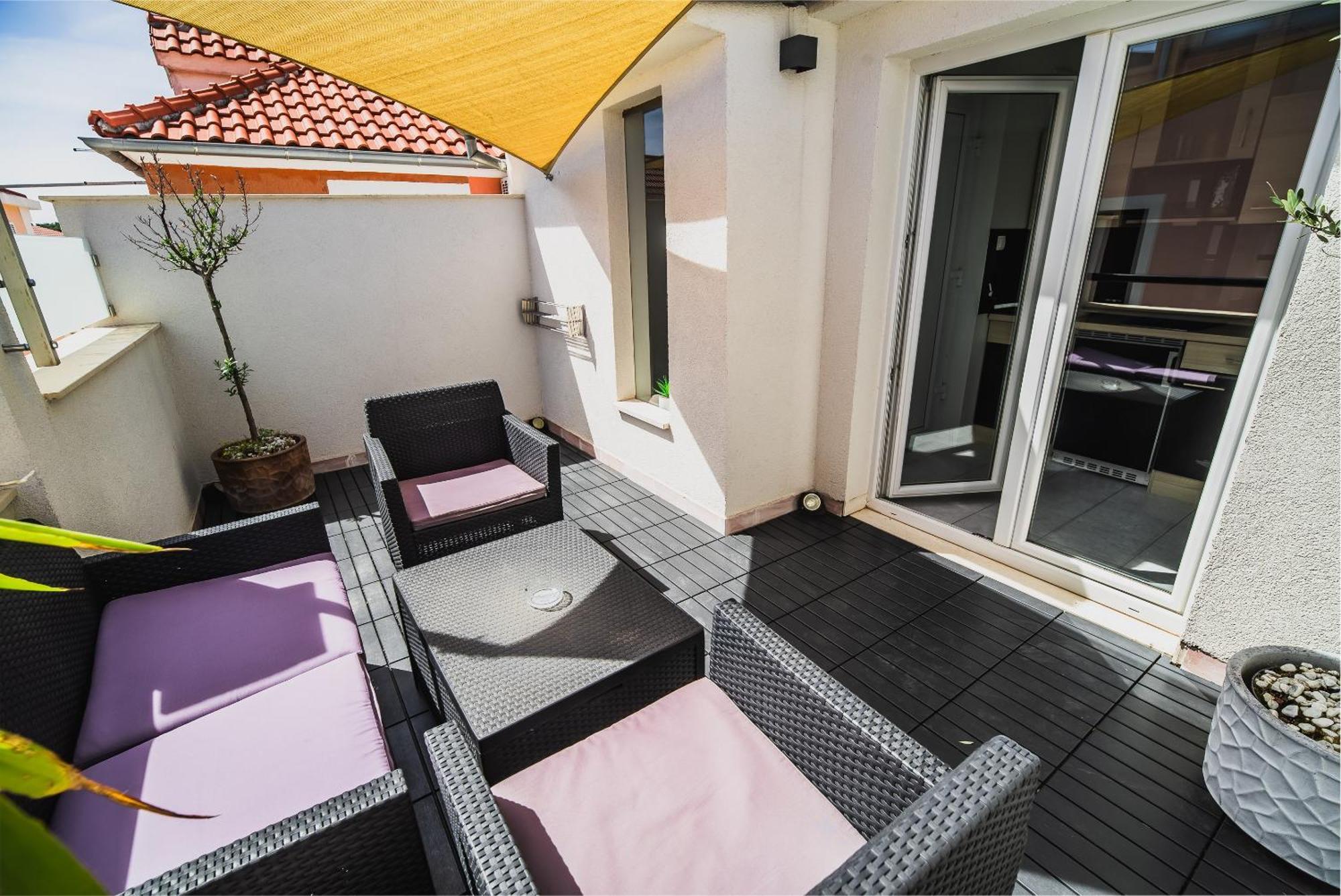 Downtown Park Apartments With Balcony Vodice Cameră foto